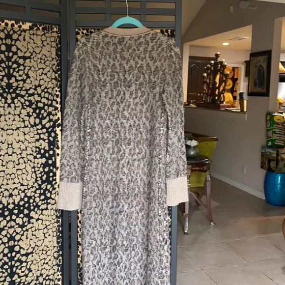 Free people long cheetah sweater - Picture 4 of 5